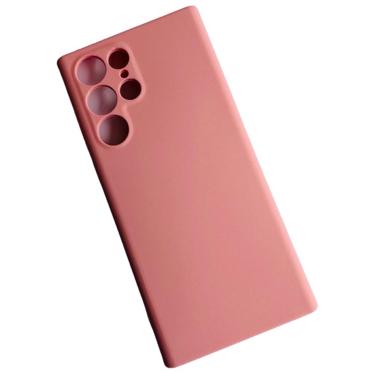 GENÉRICO CARCASA SAMSUNG S22 ULTRA FUNDA SILICONA PALO ROSA