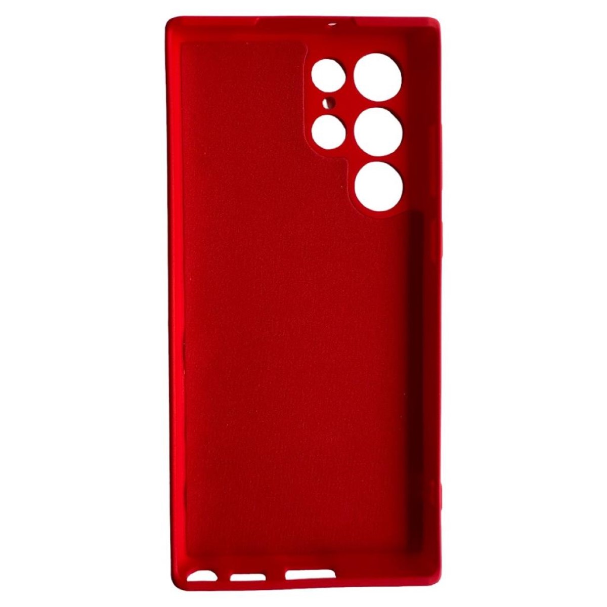 CARCASA SAMSUNG S22 ULTRA FUNDA SILICONA ROJO - 2