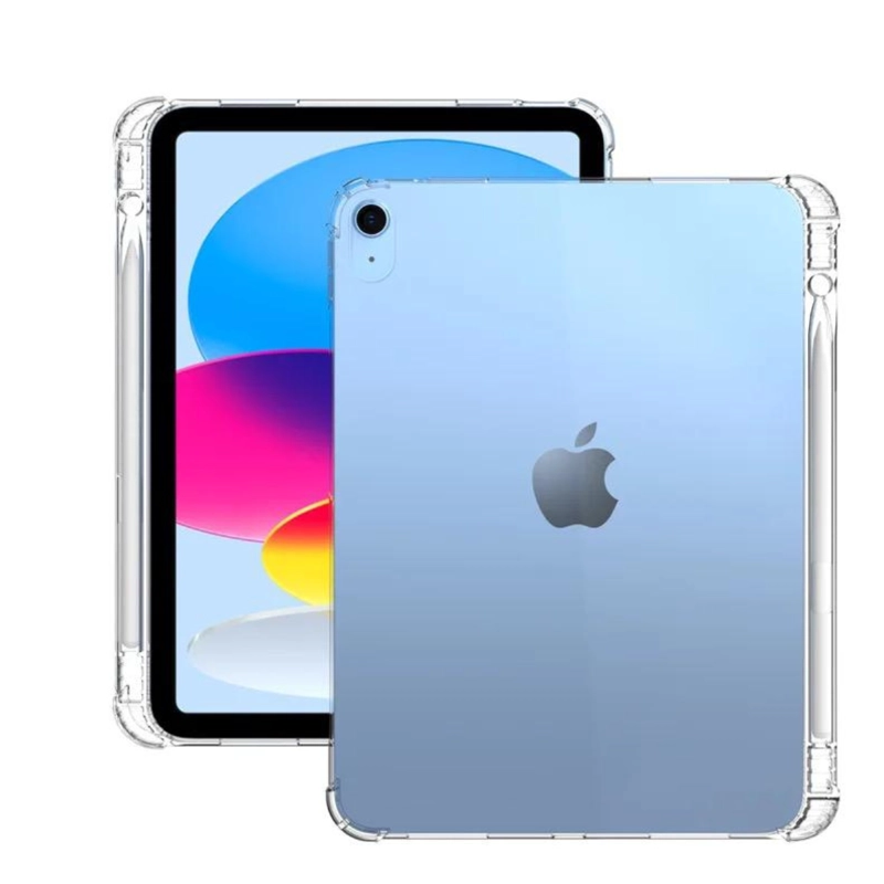 CARCASA TRANSPARENTE CON RANURA PARA IPAD 10MA GENE 10.9 - 1