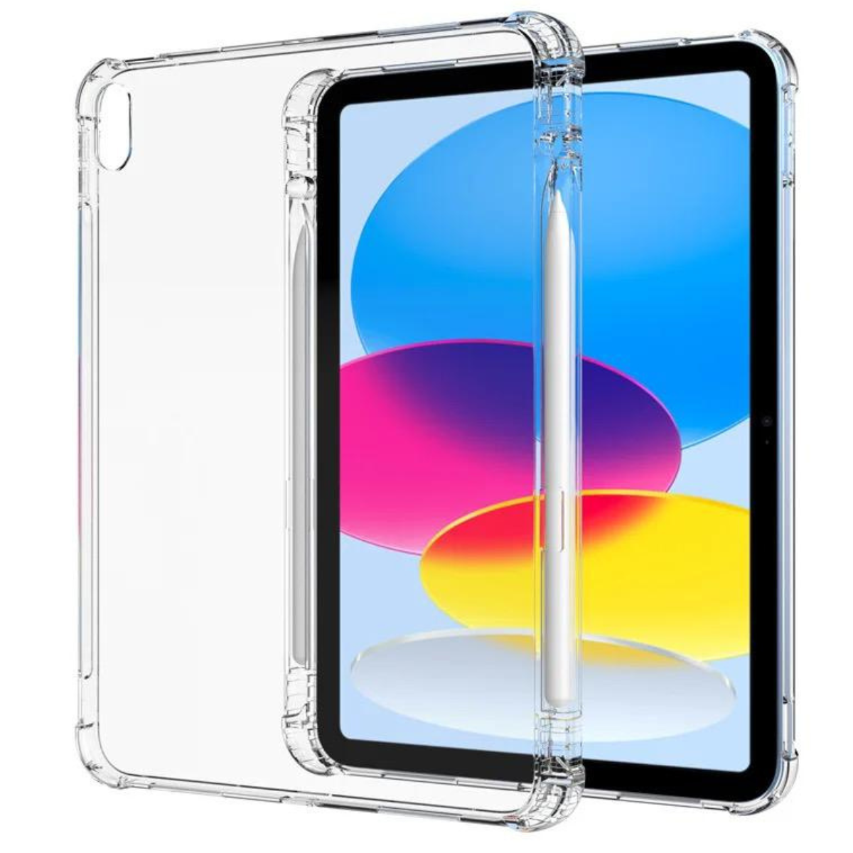 CARCASA TRANSPARENTE CON RANURA PARA IPAD 10MA GENE 10.9 - 2