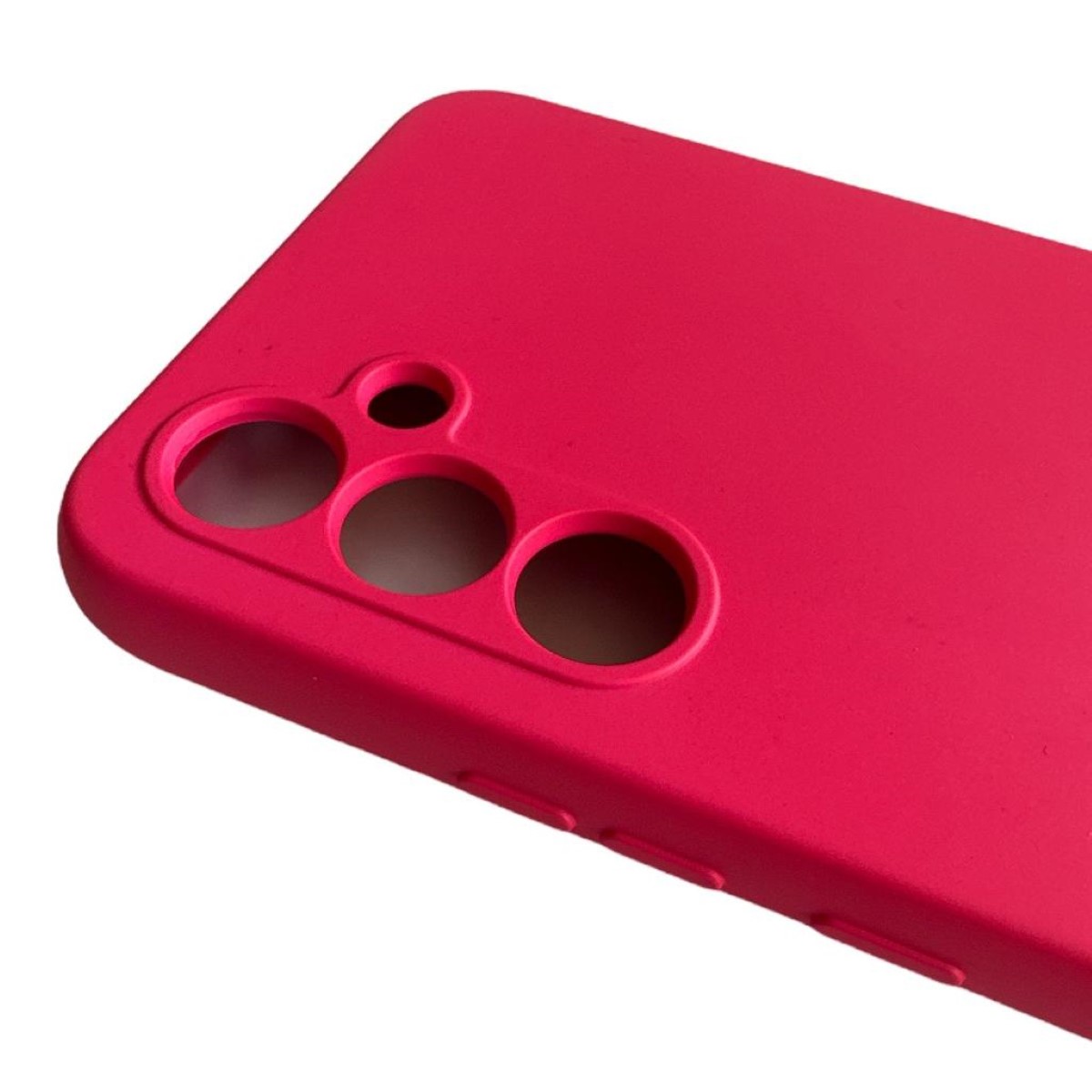 CARCASA SAMSUNG A54 5G SILICONA ROSA CHICLE - 2