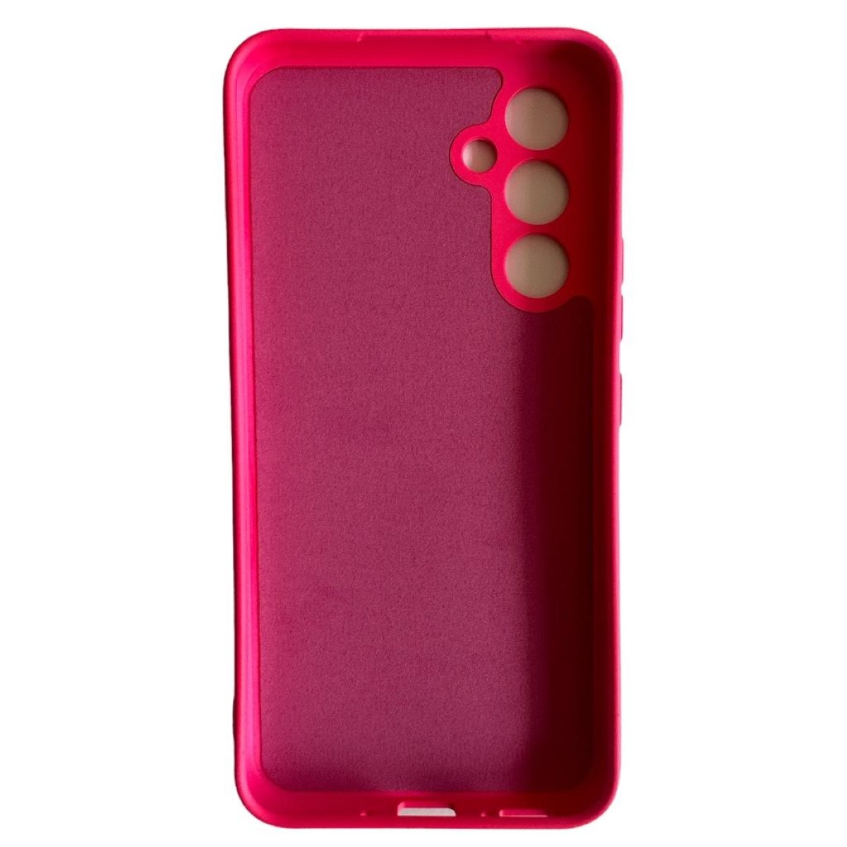 CARCASA SAMSUNG A54 5G SILICONA ROSA CHICLE - 3