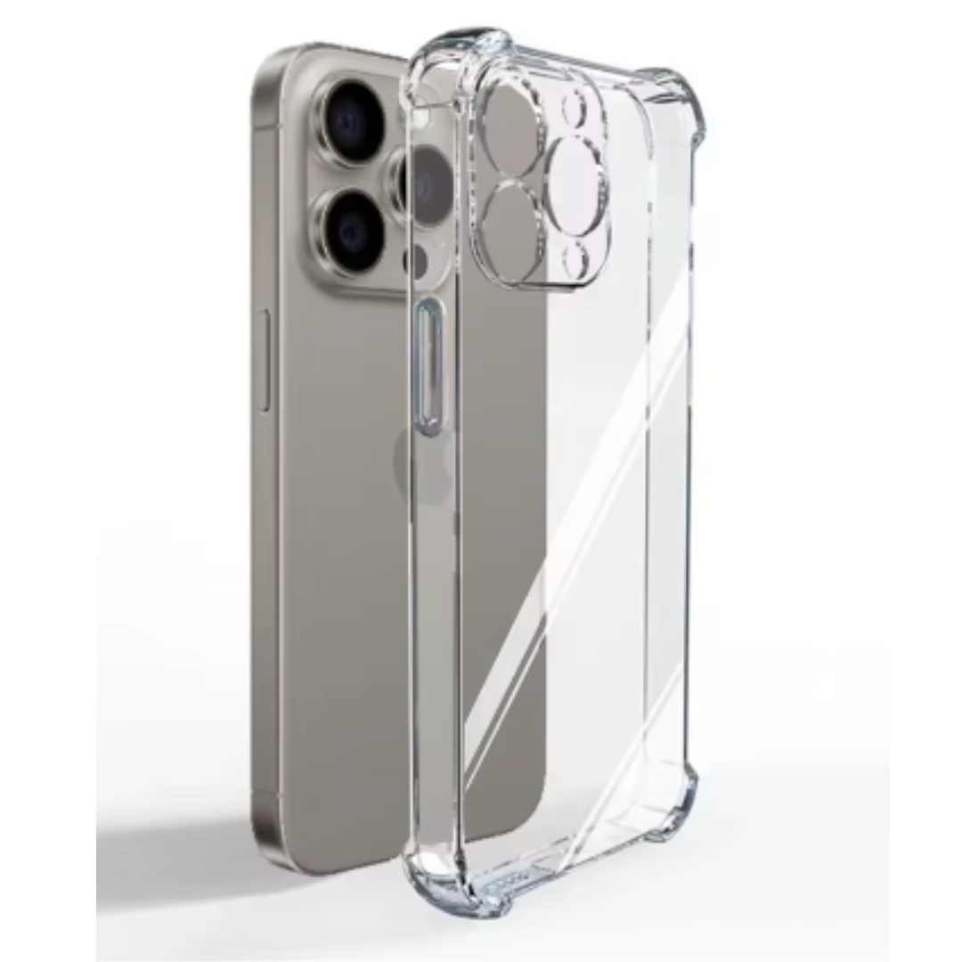 CARCASA IPHONE 16 PRO FUNDA TRANSPARENTE REFORZADA - 1