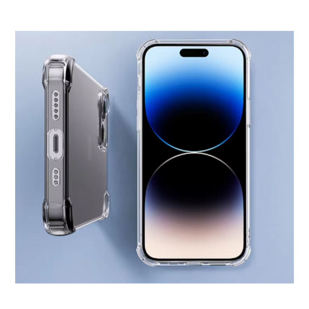 CARCASA IPHONE 16 PRO MAX FUNDA TRANSPARENTE REFORZADA - 3