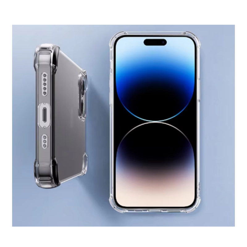 CARCASA IPHONE 16 PLUS FUNDA TRANSPARENTE REFORZADA - 3