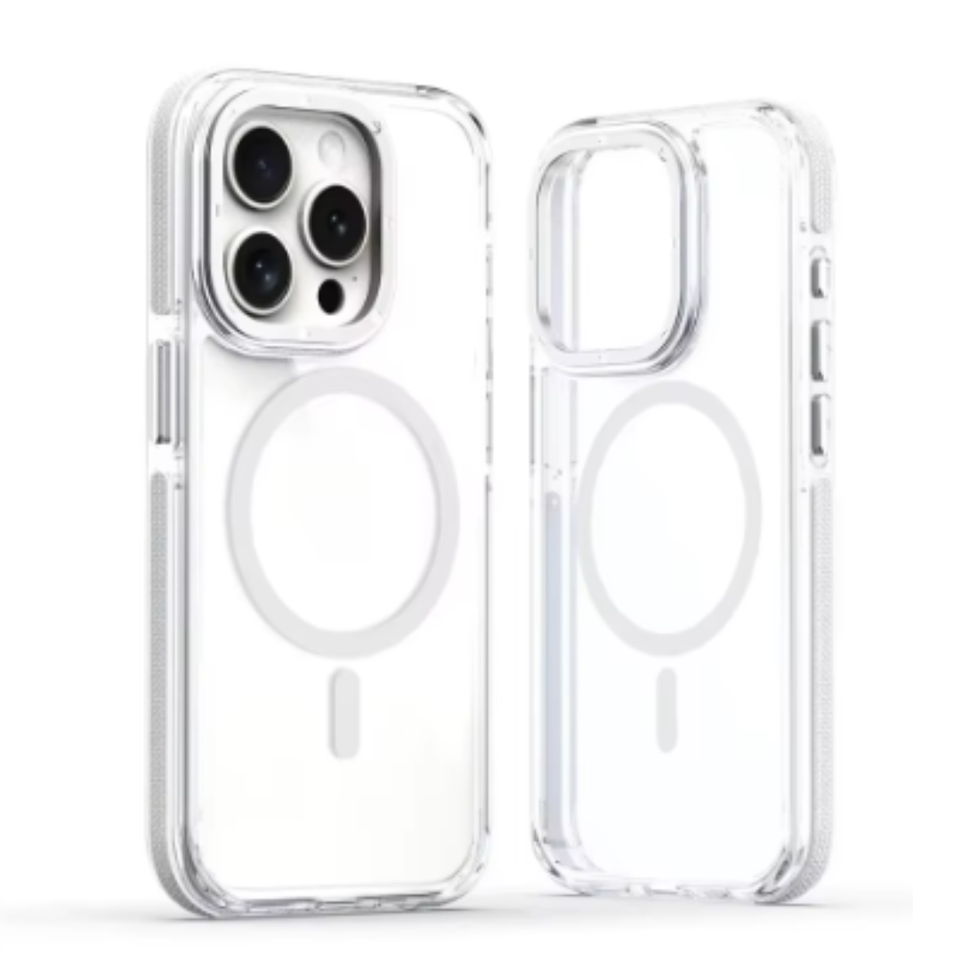 GENÉRICO CARCASA IPHONE 16 MAGSAFE TRANSPARENTE