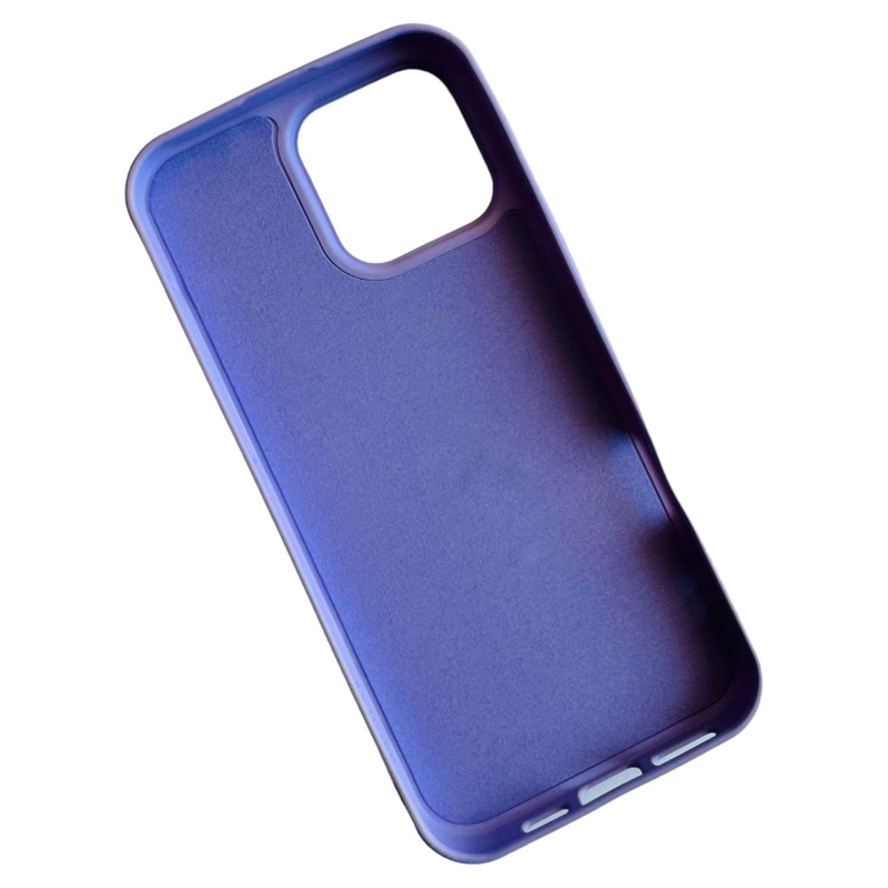 CARCASA IPHONE 16 PRO MAX FUNDA SILICONA VIOLETA - 2