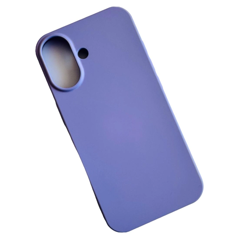 CARCASA IPHONE 16 PLUS FUNDA SILICONA COLOR VIOLETA - 1