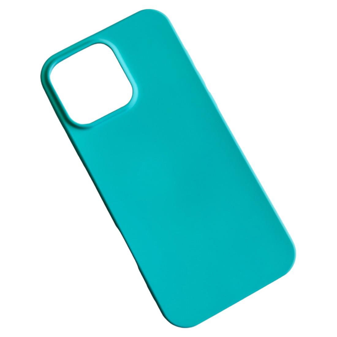 GENÉRICO CARCASA IPHONE 16 PRO MAX FUNDA SILICONA TURQUESA