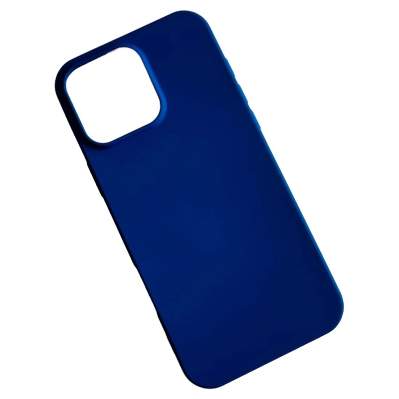 GENÉRICO CARCASA FUNDA PARA IPHONE 16 PRO MAX SILICONA AZUL