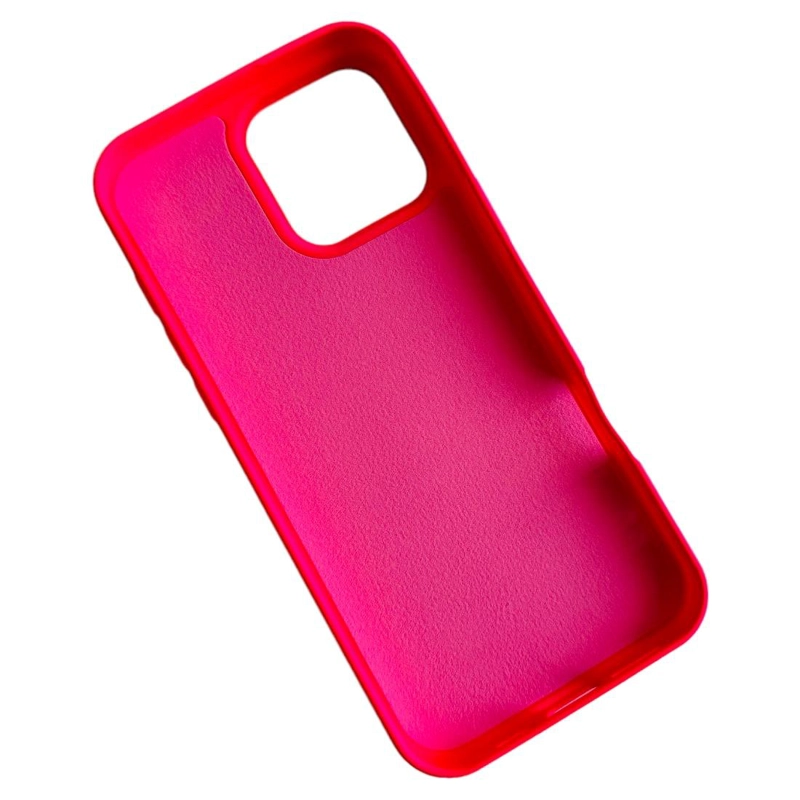 CARCASA FUNDA PARA IPHONE 16 PRO MAX SILICONA ROSA CHICLE - 2
