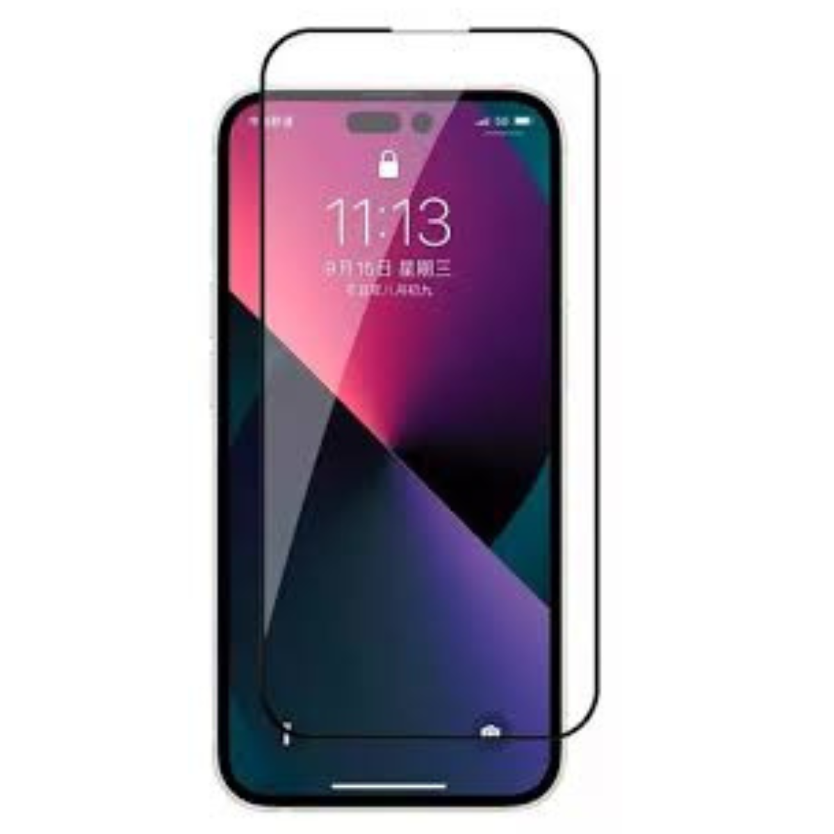 MICA LÁMINA VIDRIO TEMPLADO COMPLETA PARA IPHONE 16 - 2