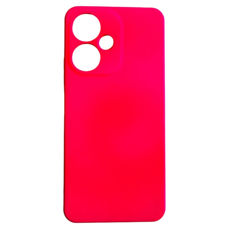 CARCASA FUNDA PARA XIAOMI REDMI 13C 5G SILICONA COLOR FUCSIA - 1