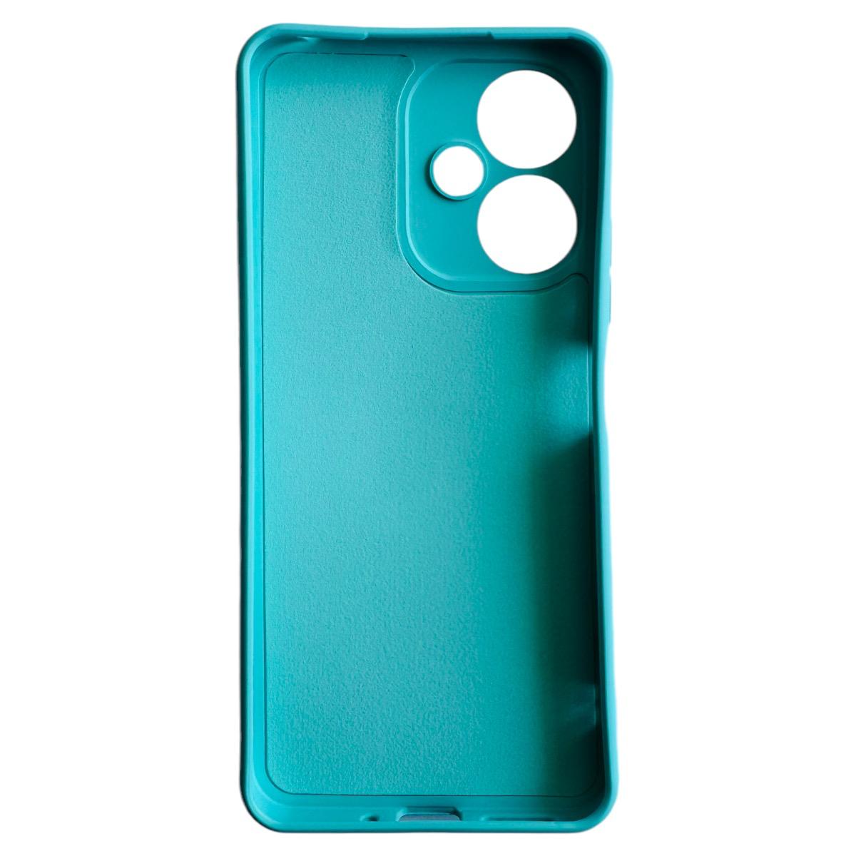 CARCASA FUNDA XIAOMI REDMI 13C 5G SILICONA COLOR TURQUESA - 2