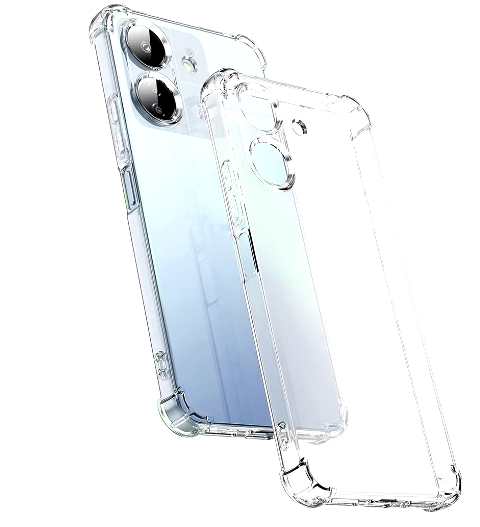 CARCASA FUNDA XIAOMI 13C 5G TRANSPARENTE REFORZADA - 1