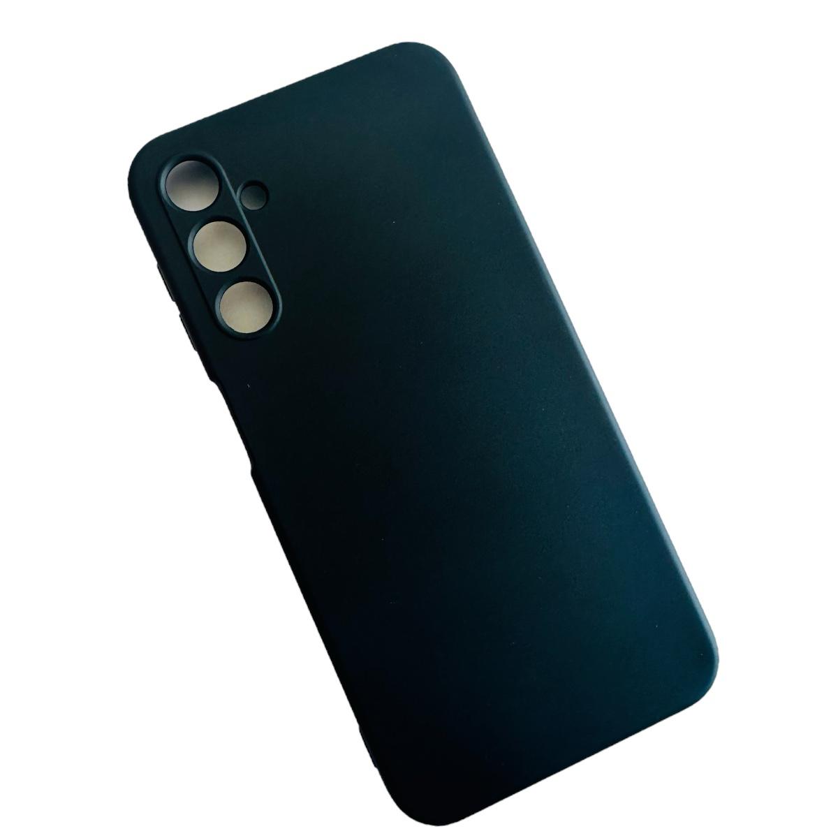 CARCASA FUNDA SAMSUNG A24 SILICONA NEGRO - 1