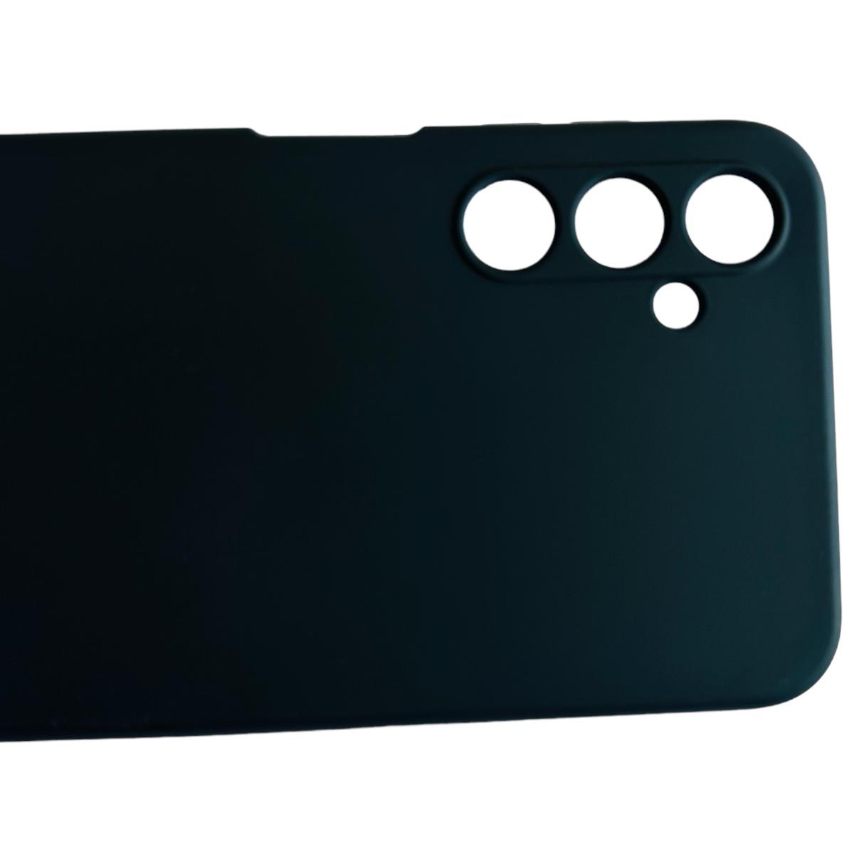 CARCASA FUNDA SAMSUNG A24 SILICONA NEGRO - 2