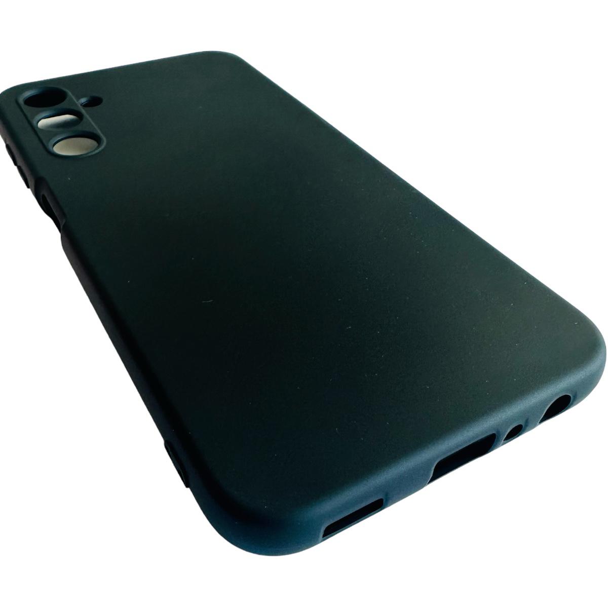CARCASA FUNDA SAMSUNG A24 SILICONA NEGRO - 4