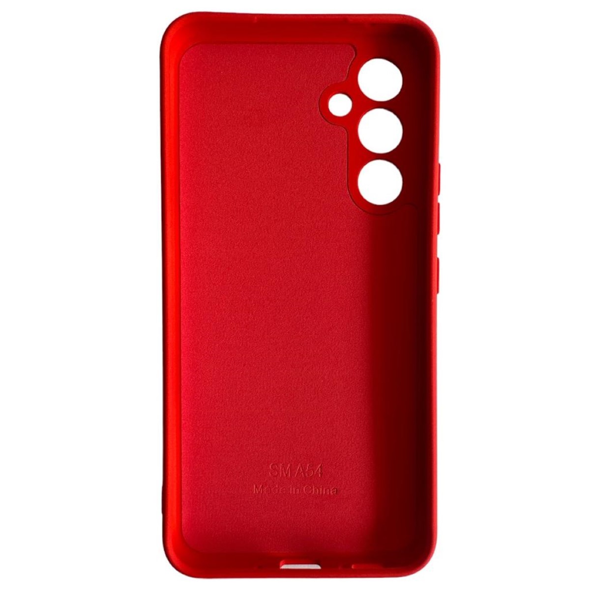 CARCASA SAMSUNG A34 5G SILICONA ROJO - 3