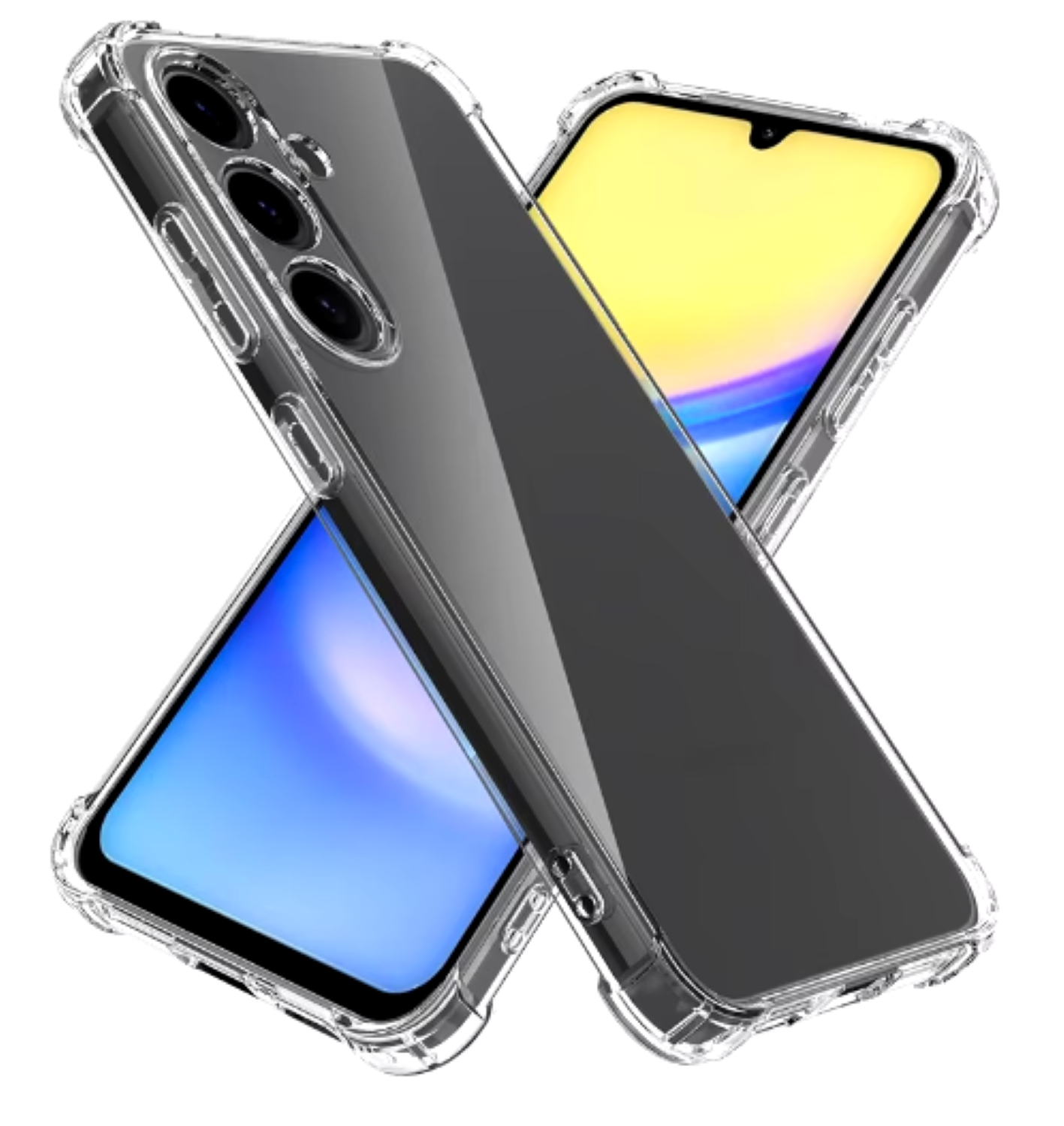 GENÉRICO CARCASA SAMSUNG S24 FE TRANSPARENTE REFORZADA