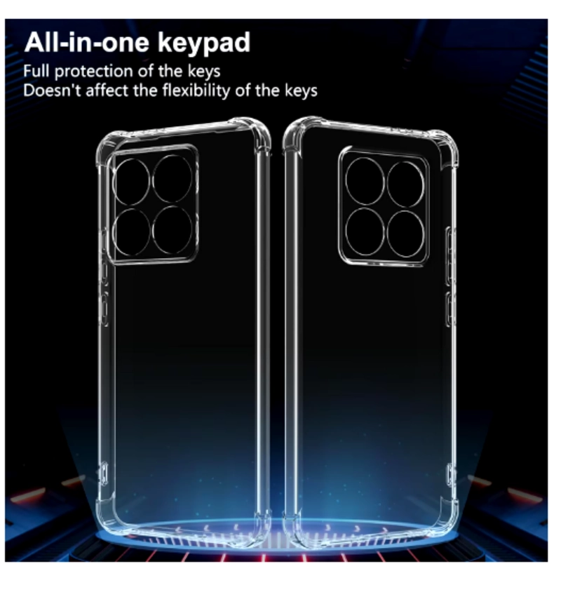 CARCASA XIAOMI 14T 5G TRANSPARENTE REFORZADA - 2