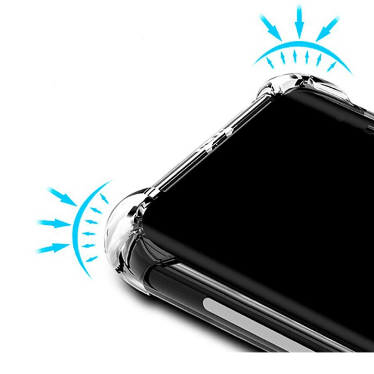 CARCASA XIAOMI 14T 5G TRANSPARENTE REFORZADA - 3