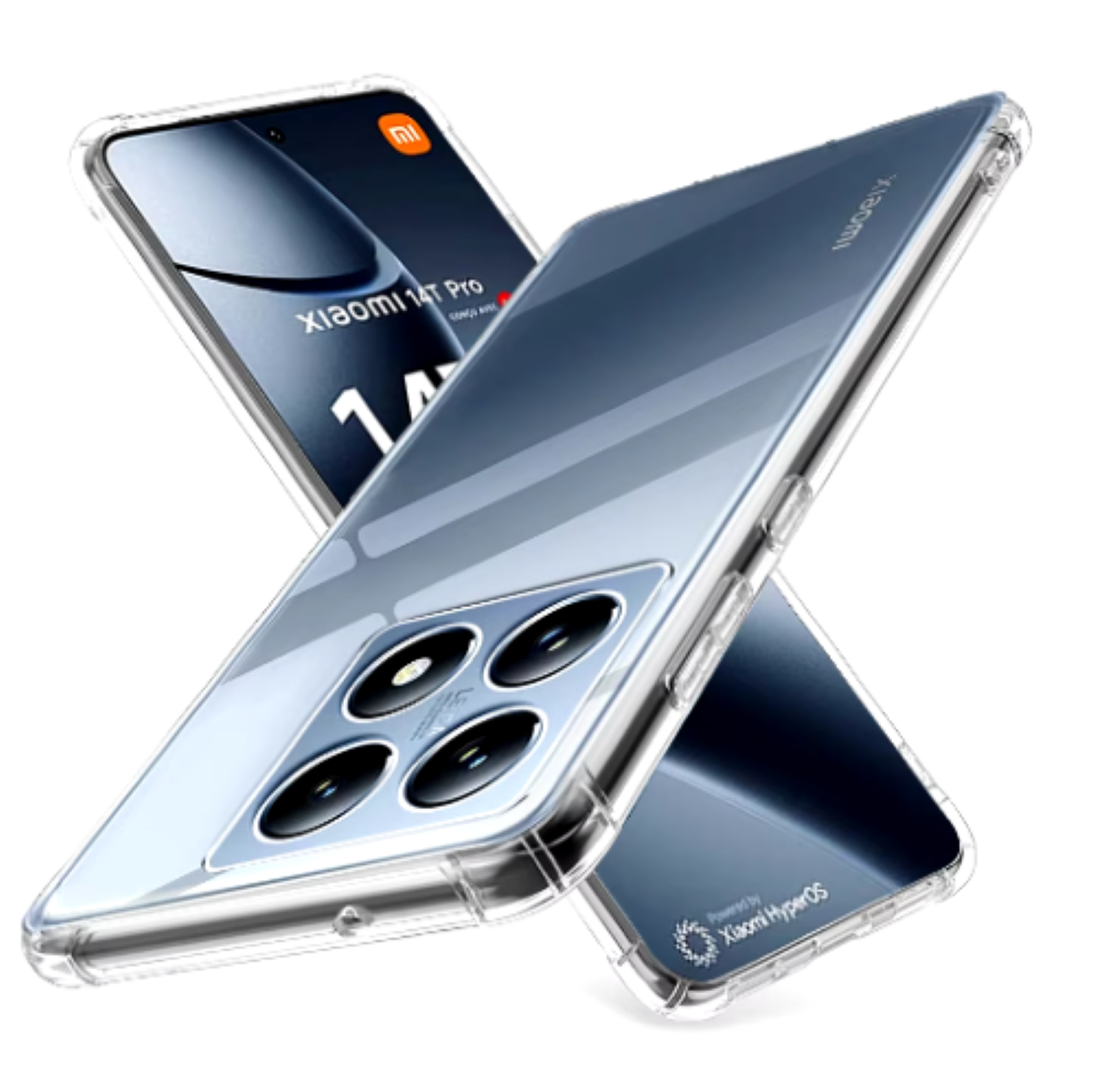 GENÉRICO CARCASA XIAOMI 14T PRO 5G TRANSPARENTE REFORZADA