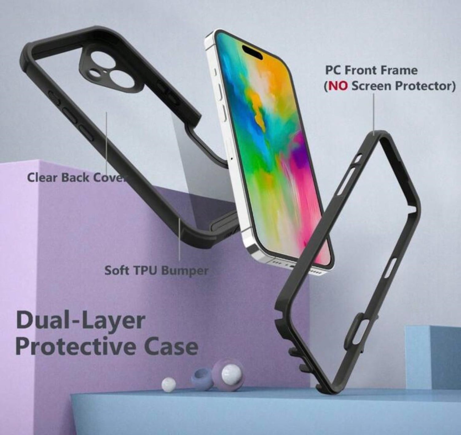 CARCASA IPHONE 16 PRO FUNDA ANTI GOLPES REFORZADA - 3