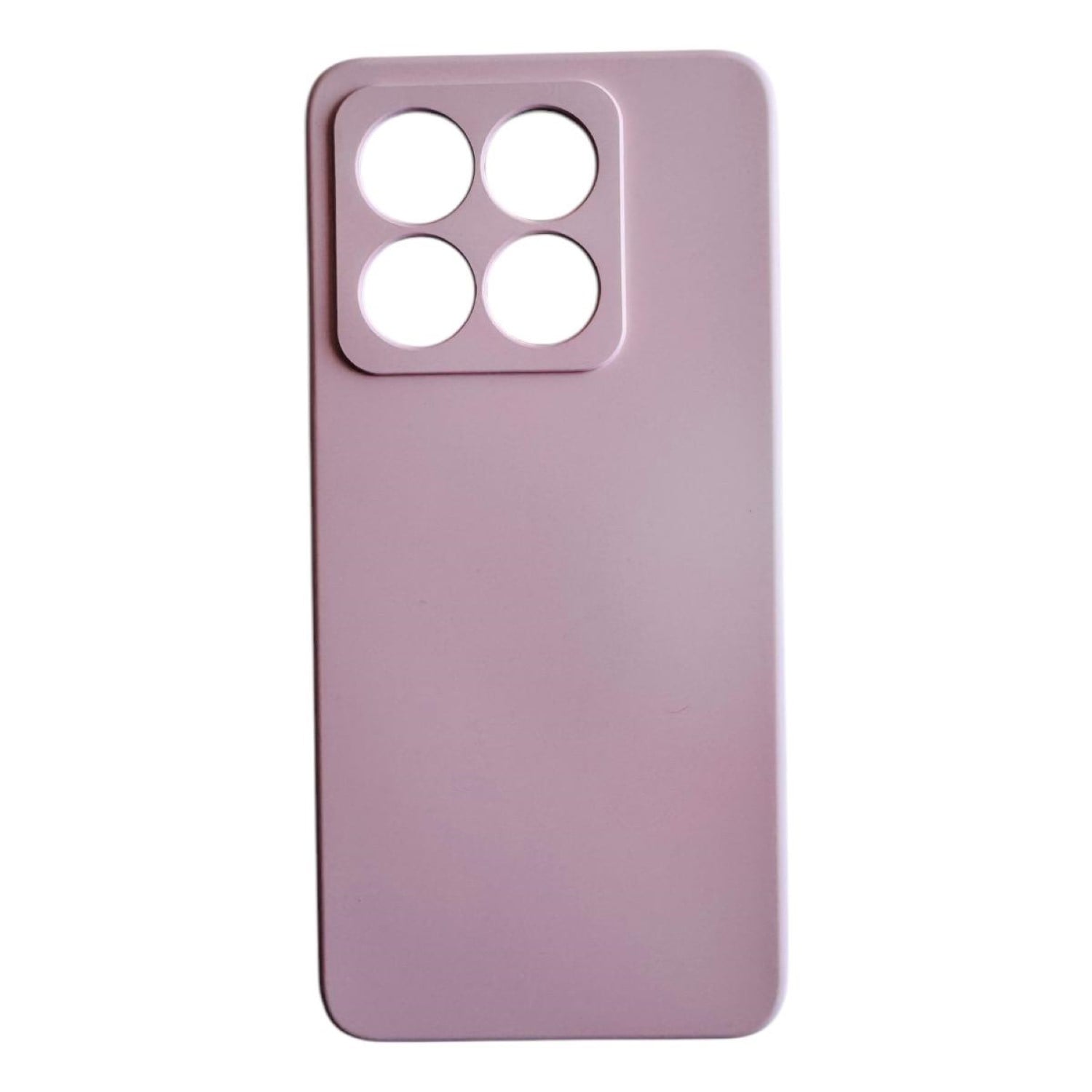 CARCASA FUNDA XIAOMI 14T 5G SILICONA ROSA PALO - 1