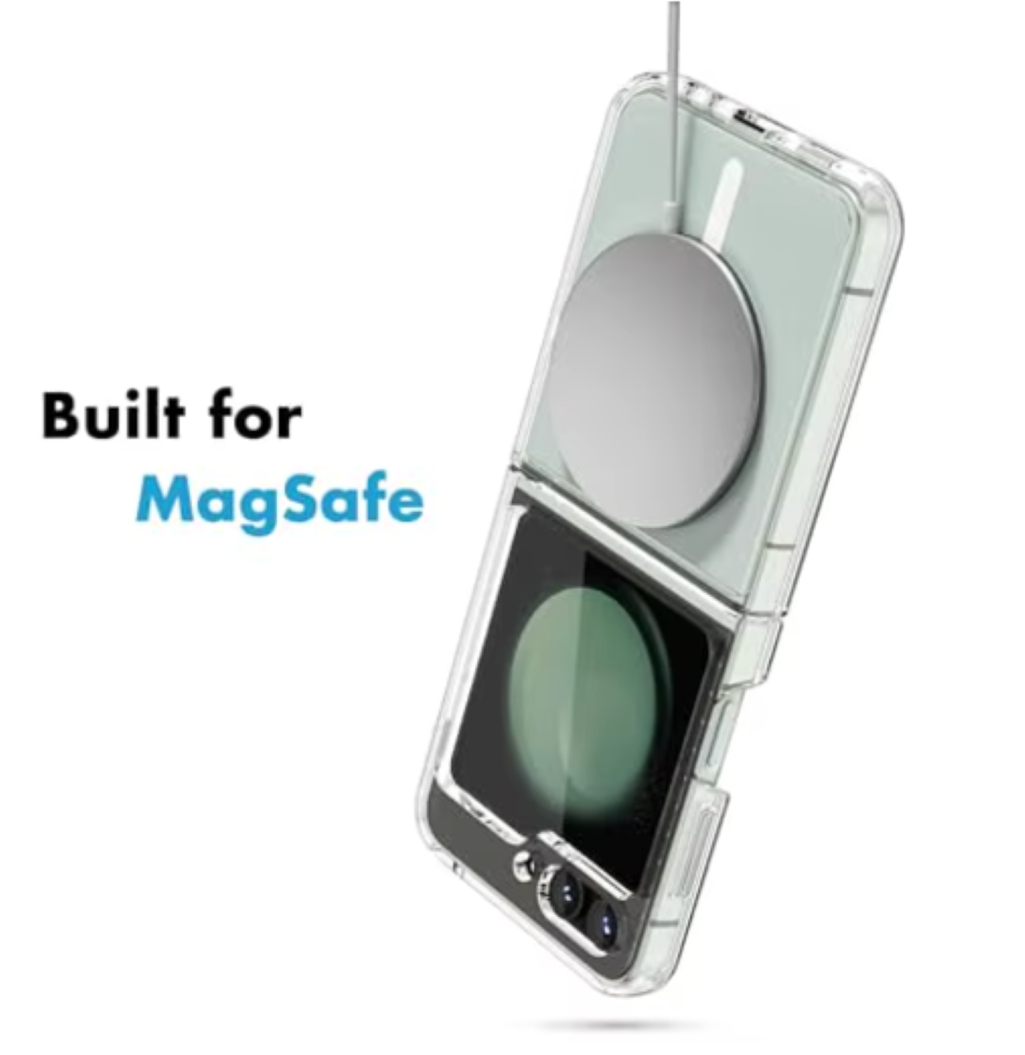 CARCASA MAGSAFE SAMSUNG Z FLIP 5 TRANSPARENTE - 4