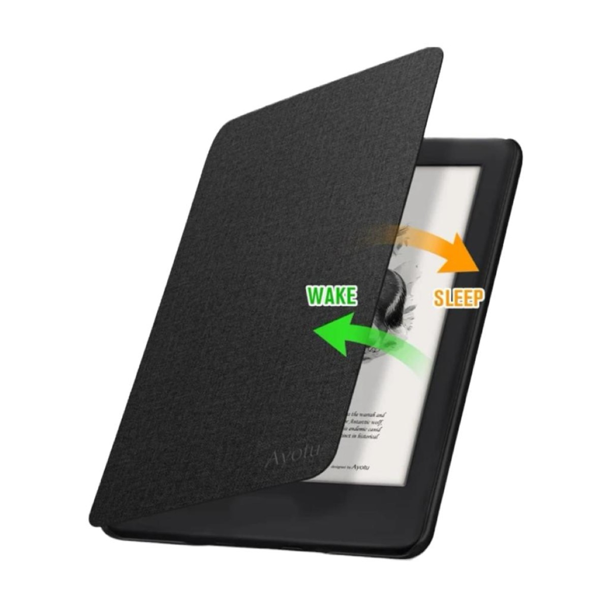 FUNDA PROTECTORA PARA KINDLE PAPERWHITE 12TH GEN 2024 NEGRO - 3