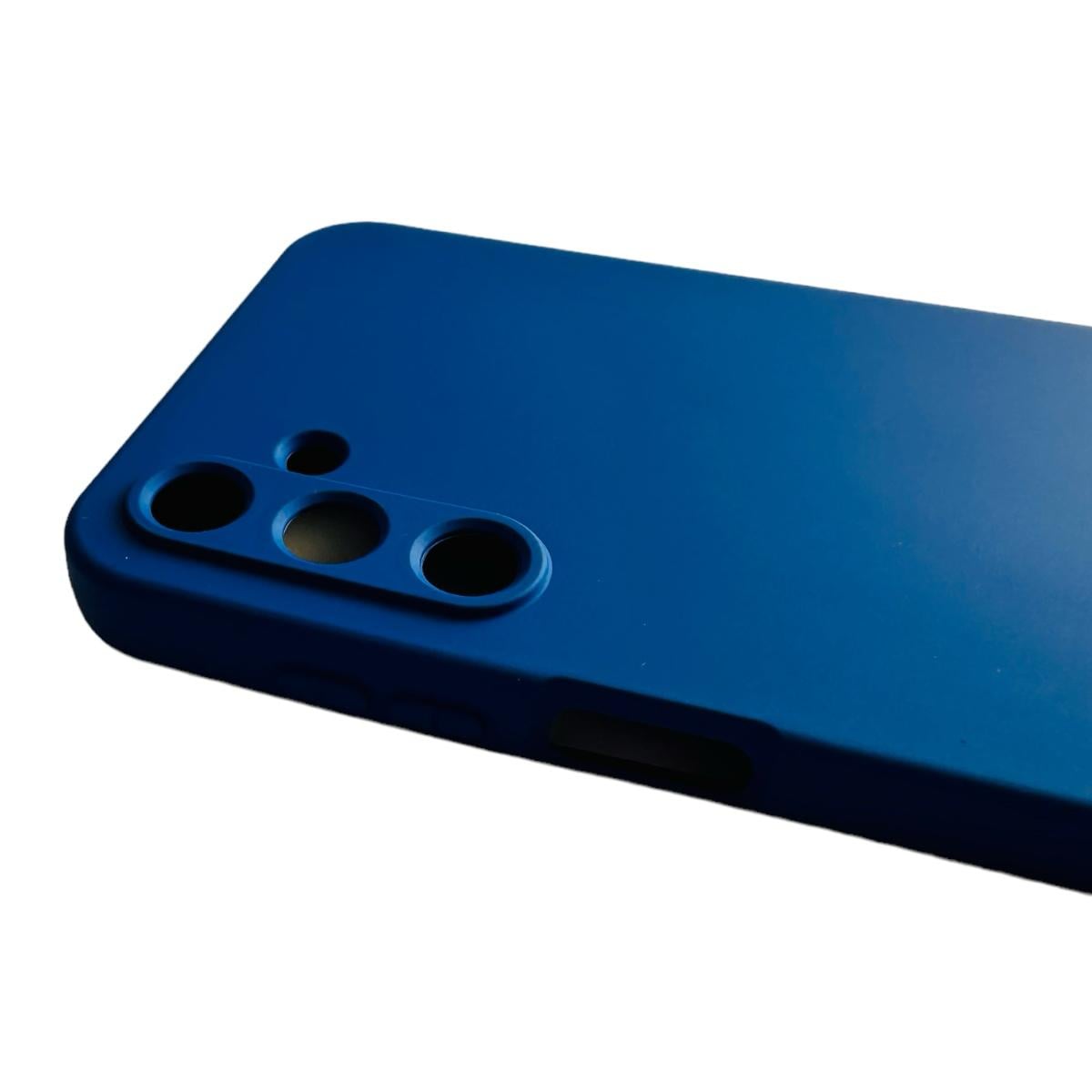 CARCASA FUNDA PARA SAMSUNG A16 5G SILICONA AZUL - 3