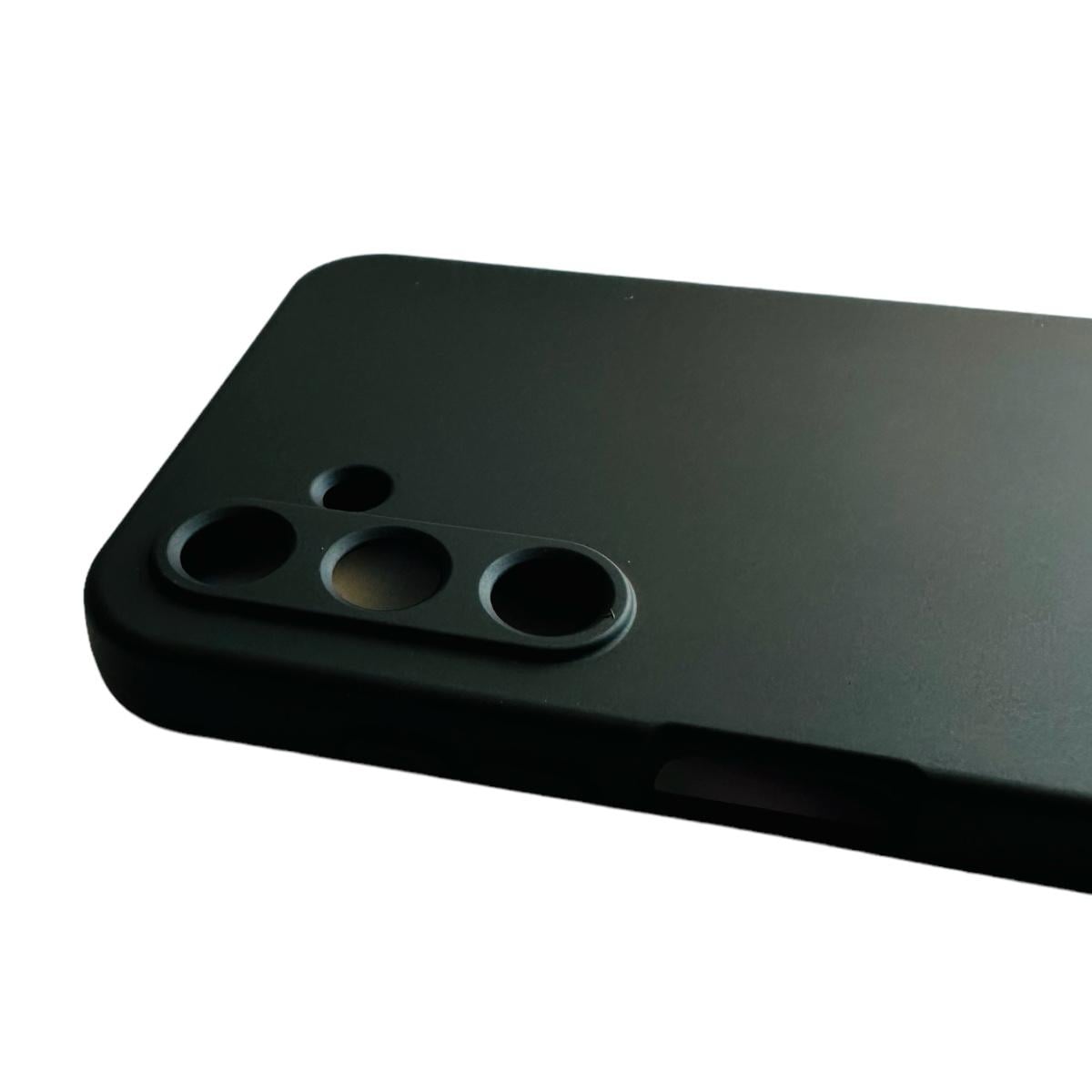CARCASA FUNDA PARA SAMSUNG A16 5G SILICONA NEGRO - 4