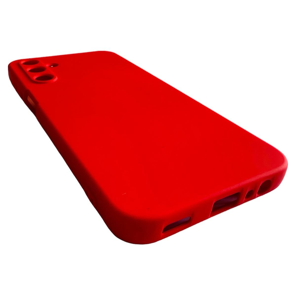 CARCASA FUNDA PARA SAMSUNG A16 5G SILICONA ROJO - 2