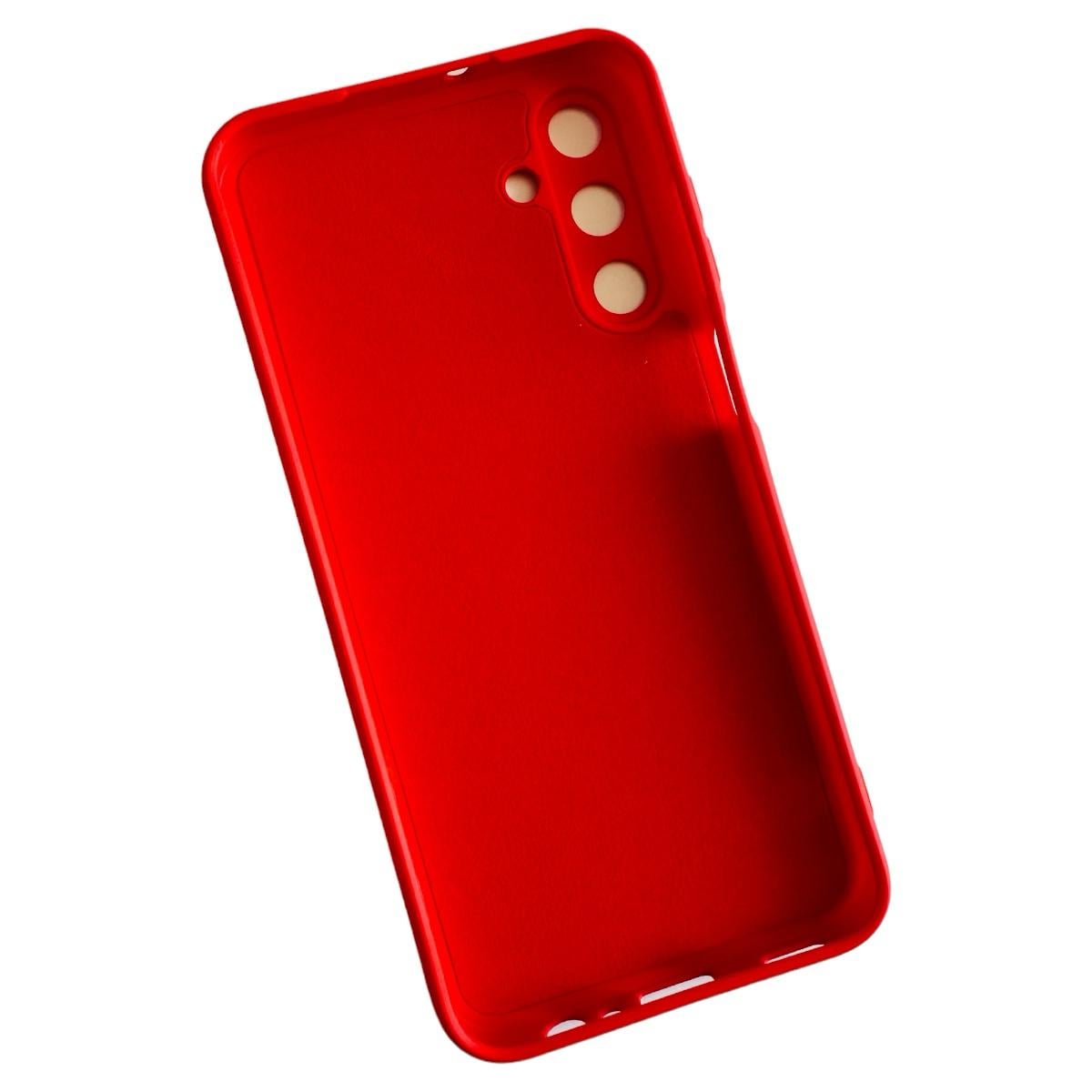 CARCASA FUNDA PARA SAMSUNG A16 5G SILICONA ROJO - 3