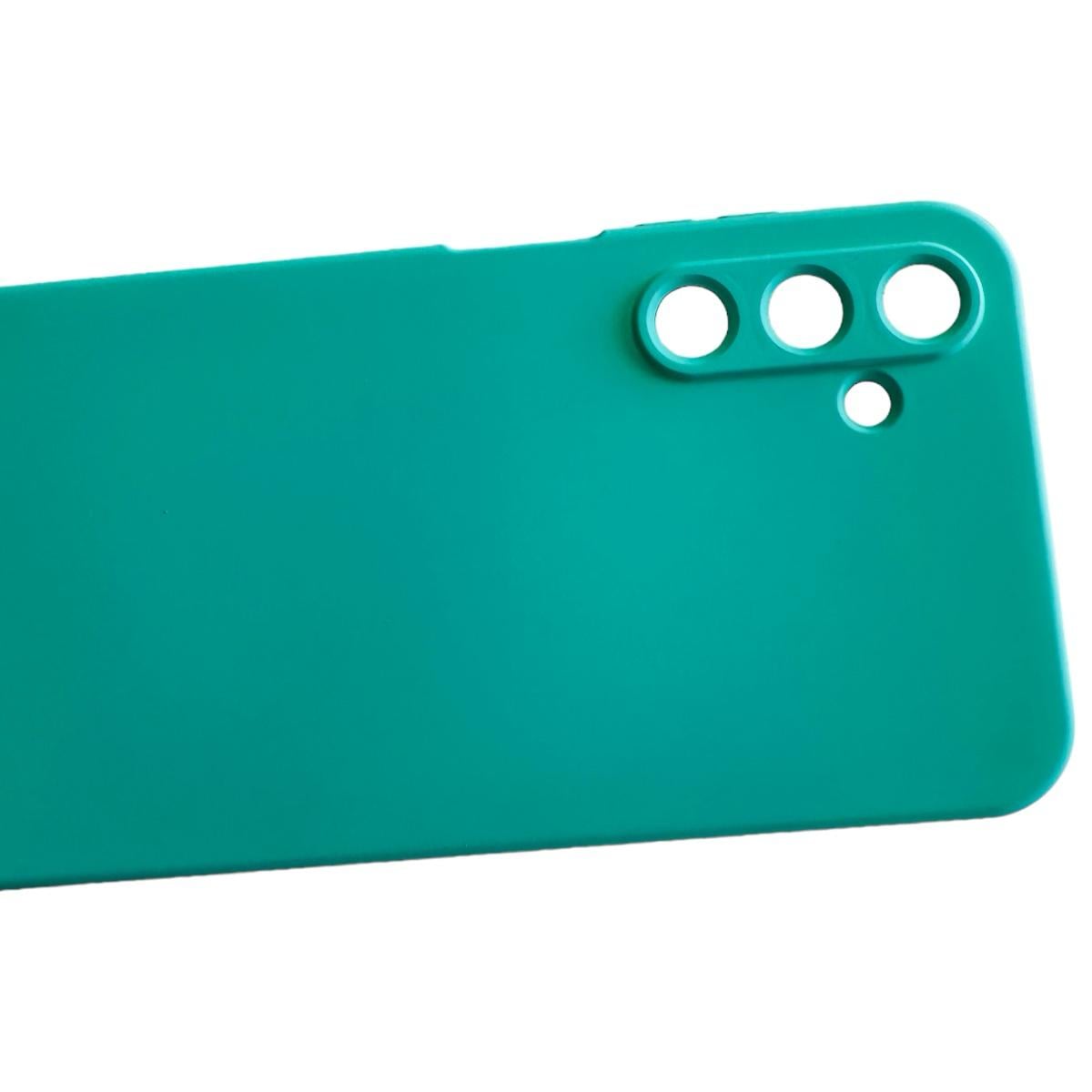 CARCASA FUNDA PARA SAMSUNG A16 5G SILICONA TURQUESA - 2