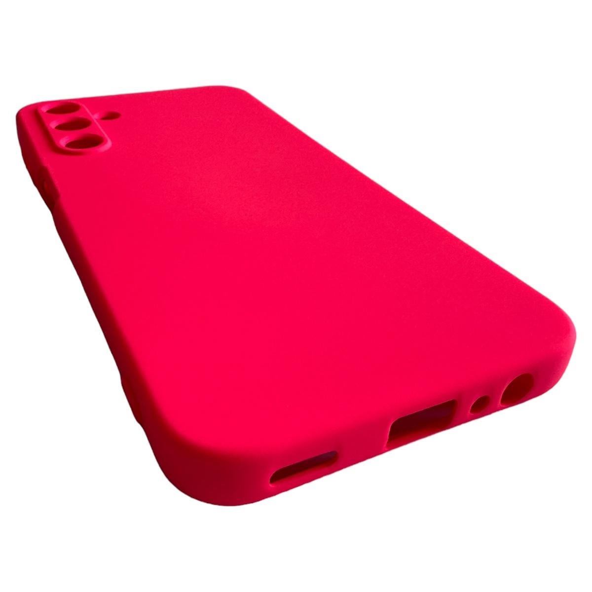CARCASA FUNDA PARA SAMSUNG A16 5G SILICONA FUCSIA - 5