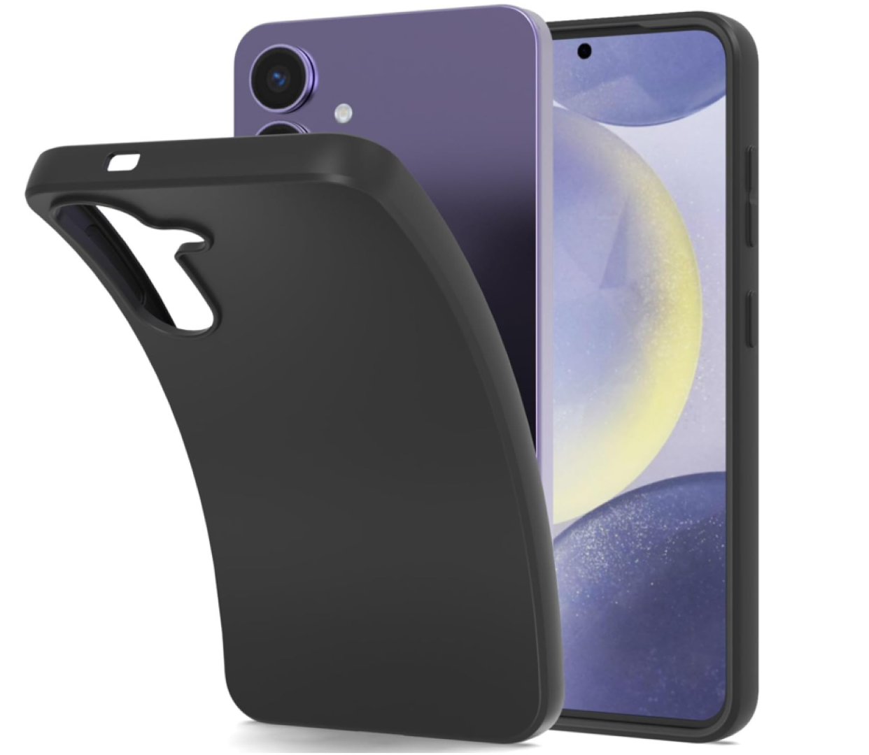 CARCASA FUNDA PARA SAMSUNG S25 SILICONA COLOR - 1