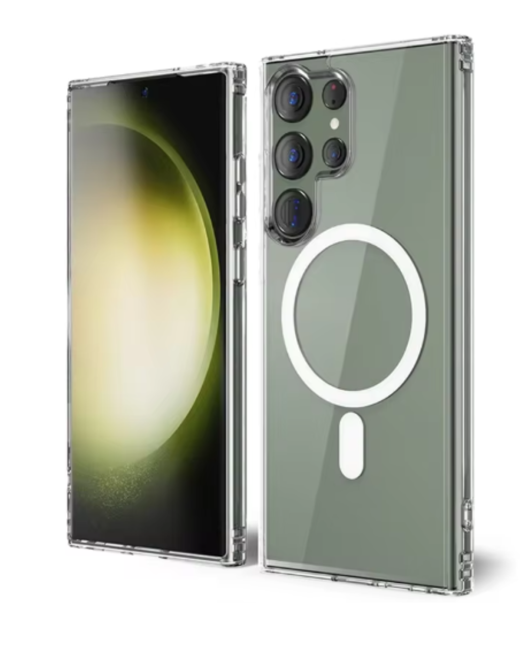 CARCASA PARA SAMSUNG S24 ULTRA TRANSPARENTE MAGSAFE - 4