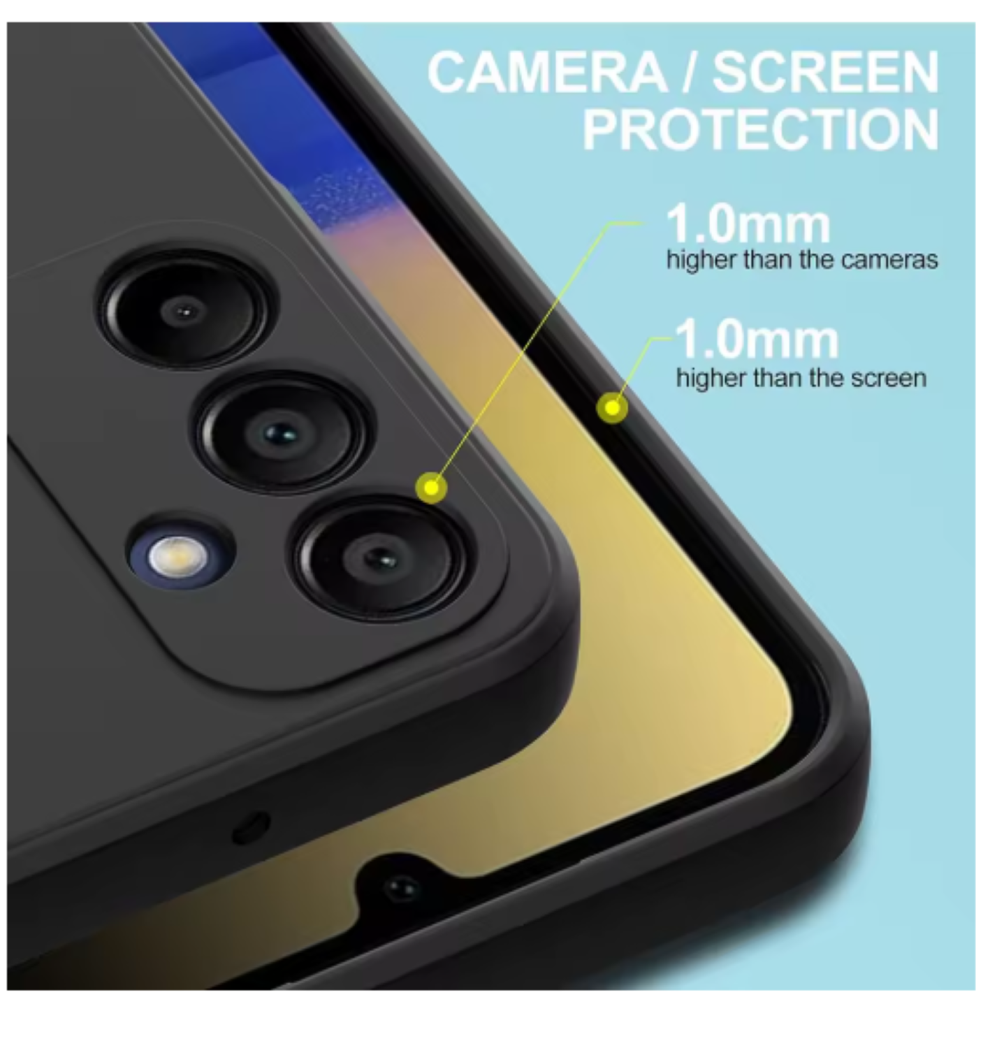 CARCASA FUNDA PARA SAMSUNG A26 5G SILICONA COLOR - 3