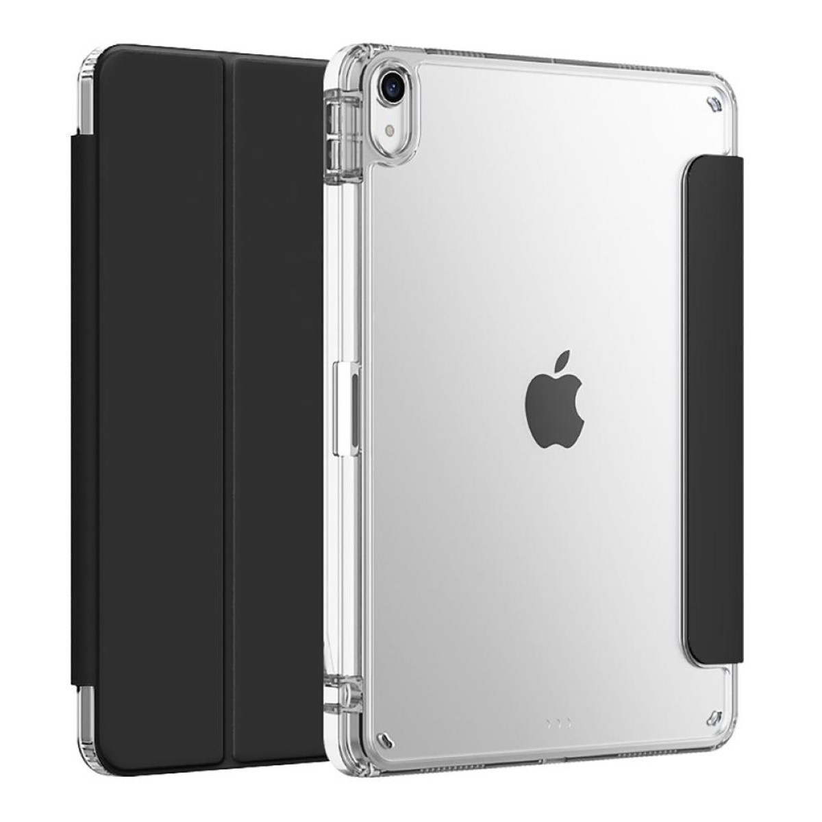 CARCASA SMART COVER CLEAR PARA IPAD A16 11TH GENE 11 NEGRO - 1