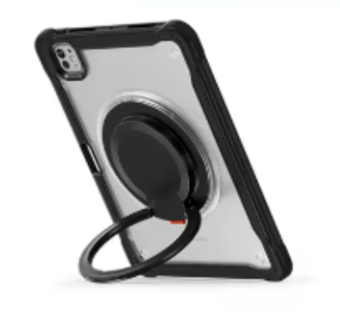 CARCASA ANILLO CON SOPORTE PARA IPAD 10MA GENE 10.9 TRANS - 1
