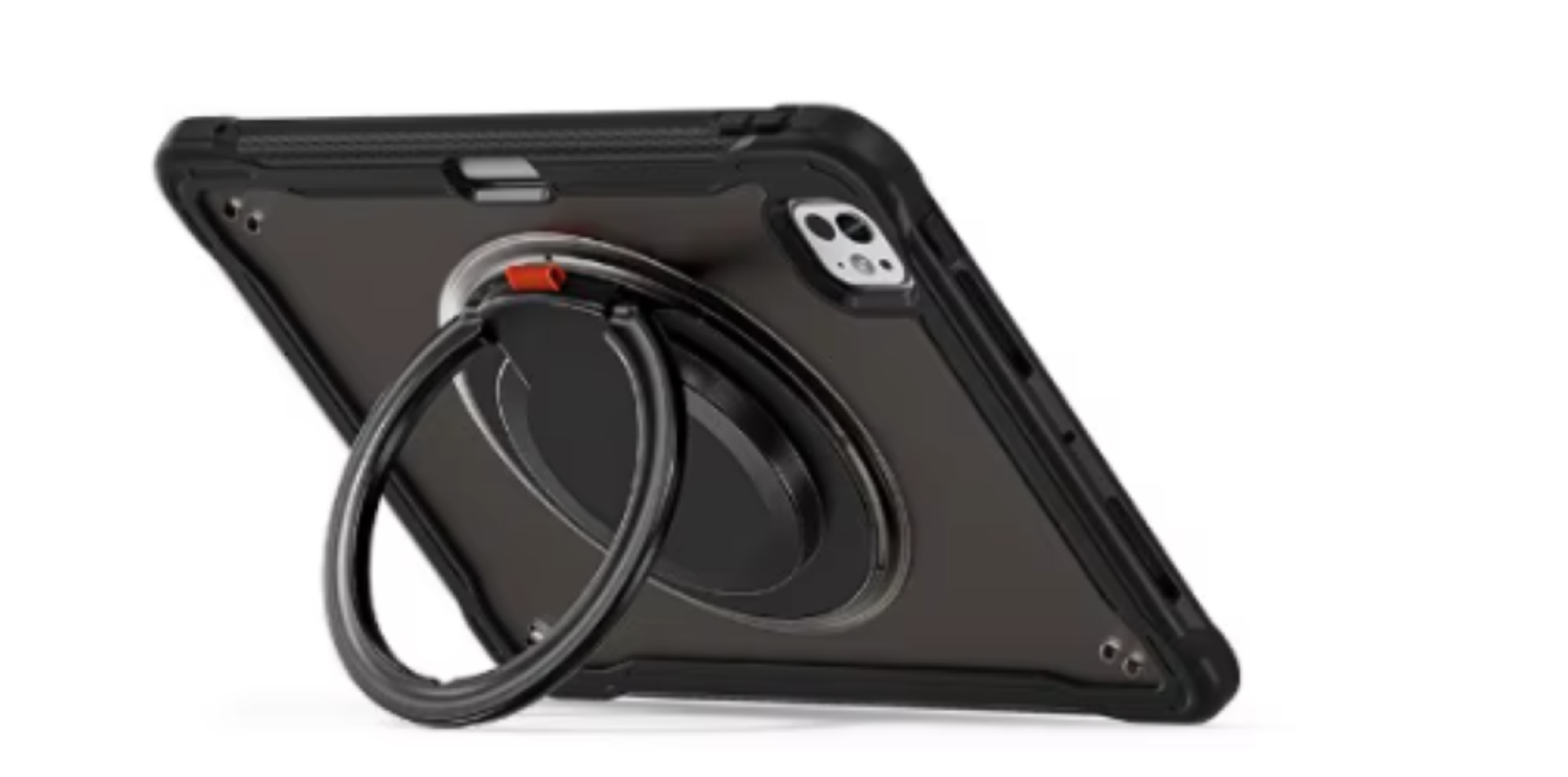 CARCASA ANILLO CON SOPORTE PARA IPAD 10MA GENE 10.9 NEGRO - 2