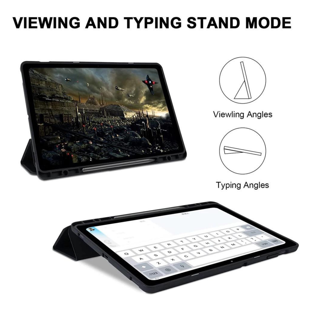 FUNDA CARCASA CON RANURA PARA SAMSUNG TAB S10 FE 10.9 NEGRO - 3