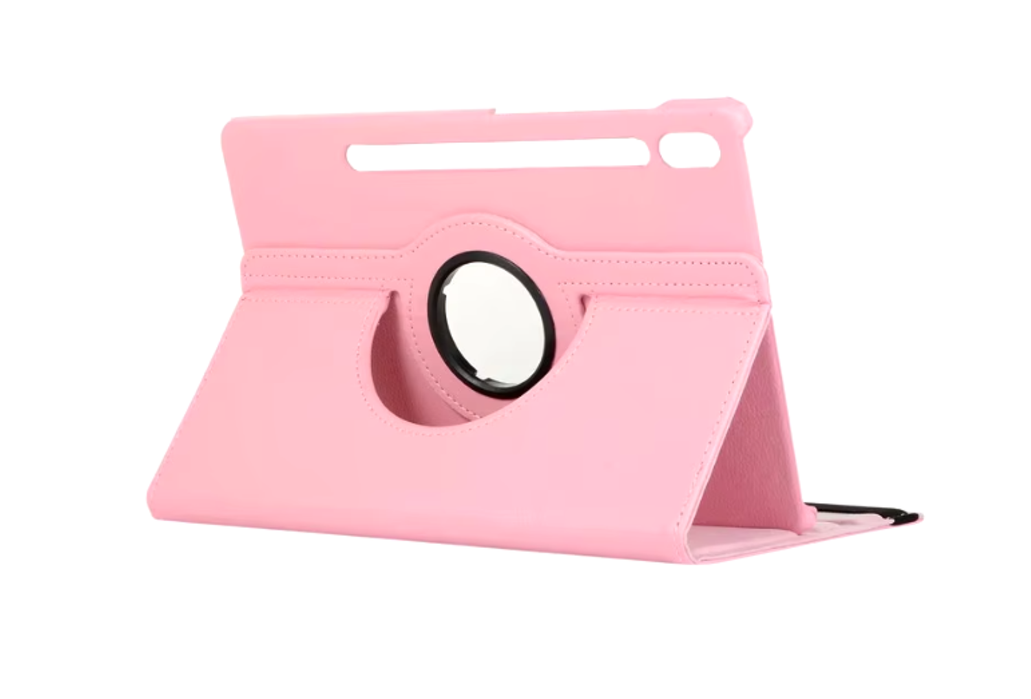 CARCASA FUNDA GIRATORIA PARA TABLET SAMSUNG S10 FE 10.9 ROSADO - 3
