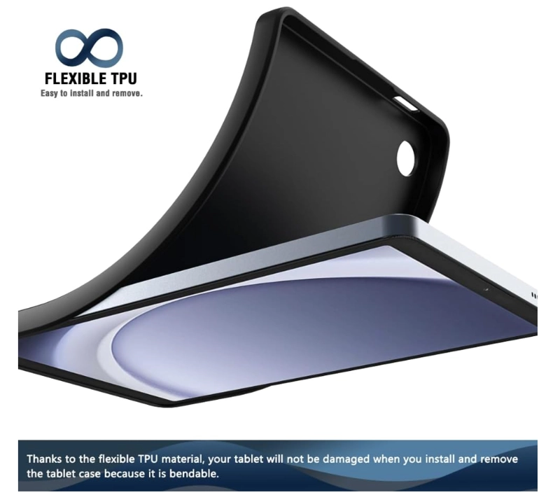 FUNDA CARCASA SILICONA ANTIGOLPES PARA TABLET SAMSUNG A9 8.7 - 3