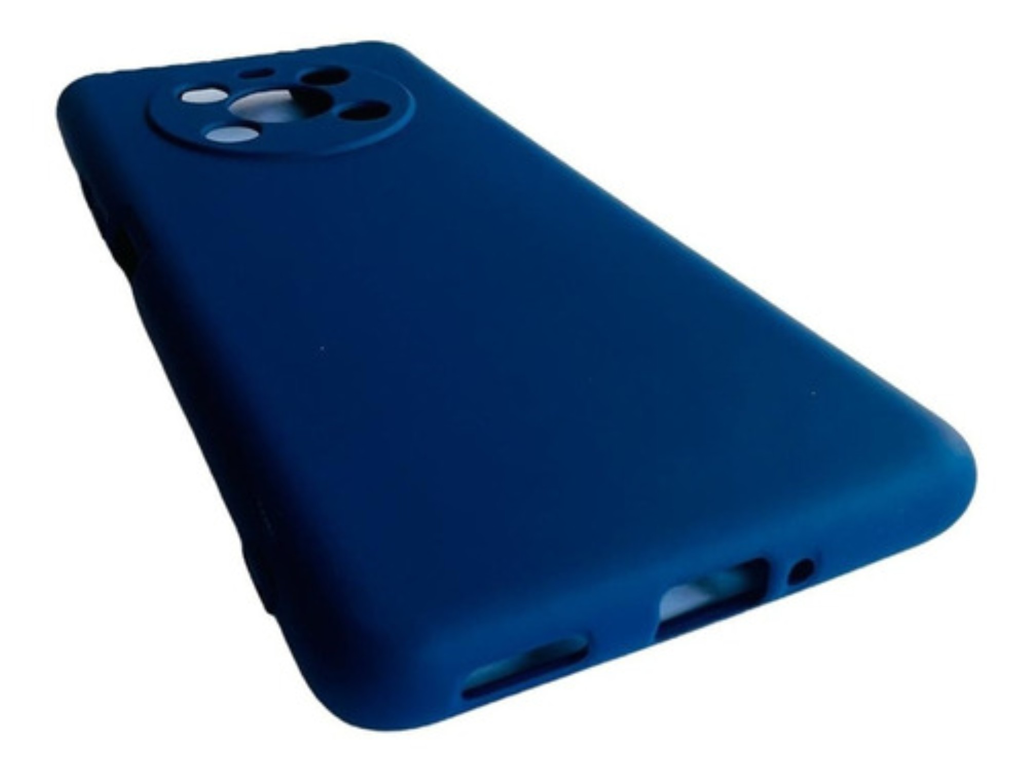 CARCASA FUNDA PARA HONOR X9 SILICONA AZUL - 3