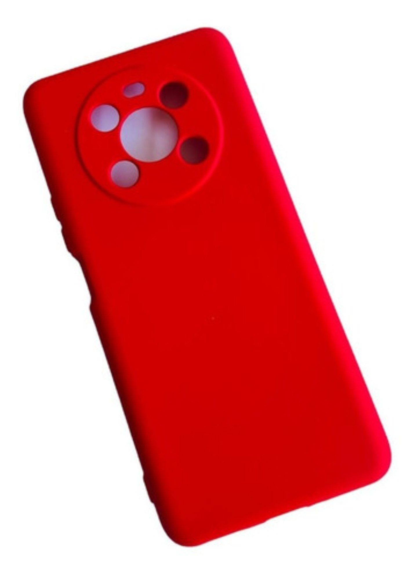 CARCASA FUNDA PARA HONOR X9 SILICONA ROJO - 1