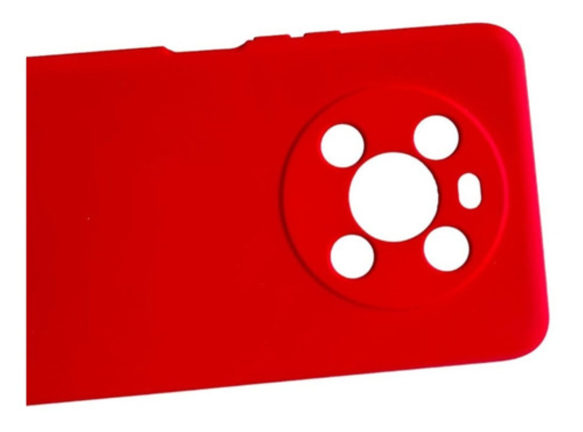 CARCASA FUNDA PARA HONOR X9 SILICONA ROJO - 2