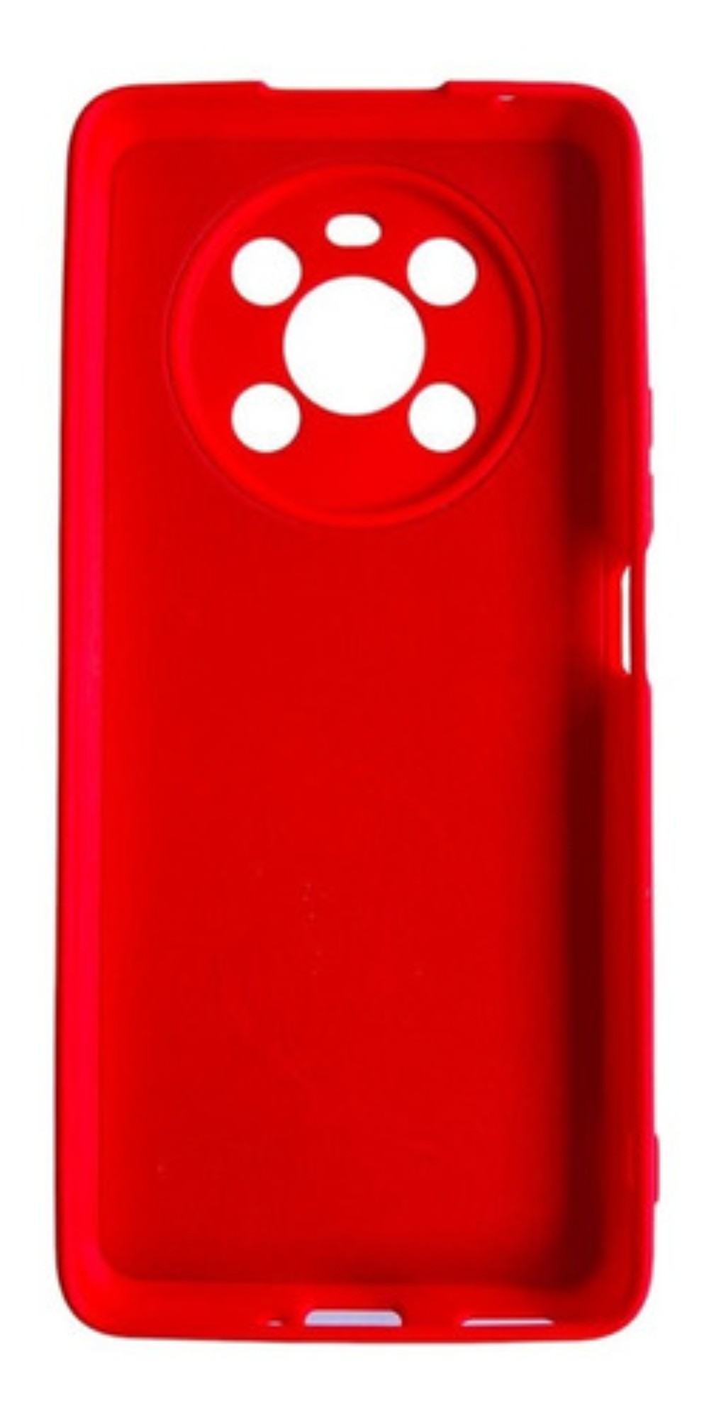 CARCASA FUNDA PARA HONOR X9 SILICONA ROJO - 4